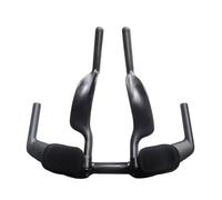 lluoqian Ultra Léger Guidon de vélo en Fibre de Carbone, Guidon ultraléger for Course sur Route, Contre-la-Montre et pignon Fixe.(420mm Without Holes)