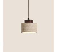 LLXDFUU Luminaires suspendus modernes Lampe à suspension en pierre Wabi Sabi Lumière réglable Lampe à suspension linéaire en pierre naturelle Lustre en marbre moderne Lampe suspendue rustique de ferme