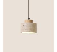 LLXDFUU Luminaires suspendus modernes Lampe à suspension en pierre Wabi Sabi Lumière réglable Lampe à suspension linéaire en pierre naturelle Lustre en marbre moderne Lampe suspendue rustique de ferme
