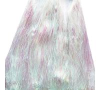 llxieym Guirlande de Noël en forme de stalactites pour sapin de Chrismtas (10 000, irisé)