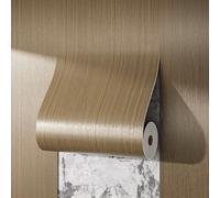 LLXNQ026 Papier Peint Autocollant Mural pour Salon | 60cm x 3m Papier Adhesif Effet Bois | épaisseur 2mm Sticker Meuble Imperméable | décoration d'intérieur, revêtement mural résistant à l'humidité