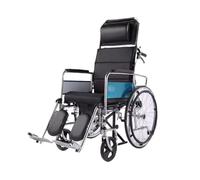 LLXTJJY Fauteuil Roulant Pliable léger pour Personnes âgées, avec Toilettes, Fauteuil Roulant Multifonctionnel inclinable à Dossier Haut, fauteuils roulants pliants