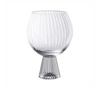 LLXTJJY Tasses en verre élégantes Exquisite Vertical Stripes Goblet Ins Red Wine Champagne Brandy Cocktail Beer Steins Cup Fashion Drinkware Verres à boire en verre(500ml)