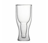 LLXTJJY Tasses en verre élégantes Wine Bottle Model Glass Cup Coffee Mug Wineglass Beer Wine Glasses Espresso Coffee Whiskey Tea Milk Mug Drinkware Verres à boire en verre(Large)
