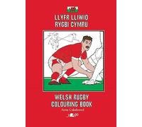 Llyfr Lliwio Rygbi Cymru/ Welsh Rugby Colouring Book