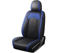 LLYIXUAI Housse De Siège Auto 1 Pièce pour Outlander pour ASX pour Eclipse pour Lancer pour Pajero pour Sport pour Zinger pour Galant Couverture Siège Voiture(Black Blue 1 PCS)