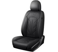 LLYIXUAI Housse De Siège Auto 1 Pièce pour Outlander pour ASX pour Eclipse pour Lancer pour Pajero pour Sport pour Zinger pour Galant Couverture Siège Voiture(Black 1 PCS)