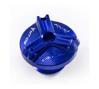 LLYIXUAI pour MT 09 pour SP 2021-2024 Accessoires De Moto Protection du Capuchon De Liquide De Frein Avant Et Arrière Bouchon Réservoir Liquide Frein Avant Moto(M2.5 Blue)