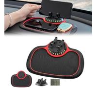 Llzzy Tapis Antidérapant Multifonction pour Voiture Support De Téléphone Automatique pour Tableau De Bord Support De Téléphone Portable Docks pour Téléphone Portable Support De Téléphone à Poignée