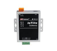 LM Gateway 101 IoTLite WiFi - Edge Computing Modbus RTU vers TCP Gateway, RS232/485 pour connexion Ethernet ou WiFi, prise en charge des protocoles Modbus, BACnet, OPC UA, IEC 104, MQTT