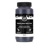 LM-Kreativ Teinture Bois 450 ml - Acajou - Lasure à base d’eau pour intérieur, teinte intense pour meubles et bricolages, relook avec effet bois naturel, peinture escalier intérieur