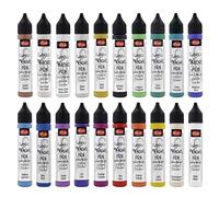 LM Lot de 20 Bâtons de Cire Professionnels - Set de Feutres et Stylos à Cire de Qualité Supérieure - Idéal pour la Conception Individuelle de Bougies