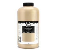 LM Peinture Murale Métallique 2L - Or champagne - Éclat Métallique Époustouflant pour Intérieurs Élégants, Application Facile, À Base d'Eau, Idéale pour Projets Muraux Créatifs & DIY