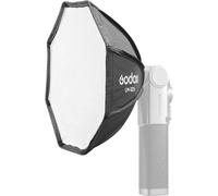 LM-S25 Mini Boîte à Lumière Octogonale pour Flash D'appareil Photo Compatible avec Flash D'appareil Photo Rétro Lux Master