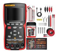 LM06 multimètre numérique testeur LCR de pont portatif compteurs de résistance de condensateur automatique outils d'inductance et ligne combinée avec boîte
