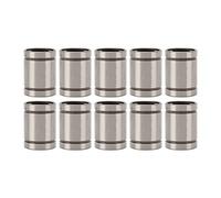 LM13UU Linear Bearings 10Pcs | Alloy Steel 3D Printer Bearings Low Noise & Friction | Linear Motion Bearing Kit for CNC/Robotics/Automation | 13mm ID, 23mm OD