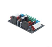 LM3886 Kit audio double canal pour amplificateur, 68 W + 68 W, module PCB à faible bruit, son haute fidélité pour système de haut-parleurs home cinéma, finition noire ou option non peuplée (carte