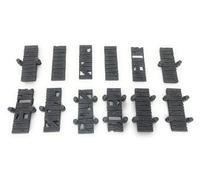 LM3D Passerelles et plateformes à ressort, 16 pièces, scénographie Fantasy pour Wargames, compatible avec les miniatures 28 mm-32 mm - Impression 3D