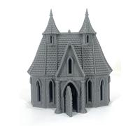 LM3D Silver Haven House 1, Scénographie Hauts Elfes 28 mm, Maison à 2 étages pour Wargames et Dioramas