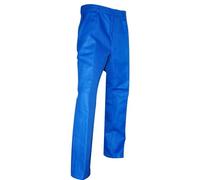 LMA Lebeurre Pantalon de travail Clou 100141 Coton sergé braguette à boutons Bleu Bugatti Taille 48