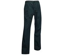 LMA 1037 MARMITON Pantalon de Cuisinier, Noir, Taille 38