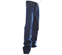 Jeans braguette zippée extensible 5 poches MEMPHIS BLEU DENIM - LMA LEBEURRE - 127236 48