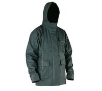 LMA 2055 ORAGE Veste de Pluie, Kaki Foncé, Taille 4