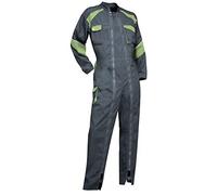 LMA 401021 ORGE Combinaison Double Fermeture - Femme - Multicolore (Gris/vert) - FR: 4