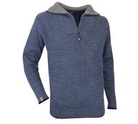 LMA 803170 CACAO Pull Col Camionneur, Bleu Nuit, Taille 6