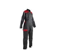 LMA Combinaison de travail ENFANT ELFE - GRIS SOMBRE/NOIR/ROUGE 4 ans - Vêtements de travail