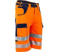 LMA Lebeurre - Bermuda authentic haute visibilité - CHANDELLE - Orange fluo