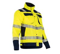 LMA Lebeurre CHA40612 Réflexion Blouson Haute visibilité LMA Jaune Fluo/Marine-2219 T2/S