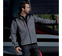 Veste de travail Softshell FACOM TRIAL FXWW2020E bicolore à capuche amovible