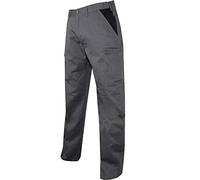 LMA Lebeurre - Pantalon de Travail Multipoches Bicolore 245 GR - Gamme été - PERCEUSE - Gris-Noir - 1499
