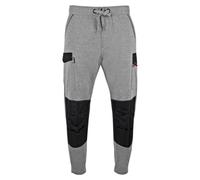 LMA-LEBEURRE RUB00052 Pantalon Jogging Molleton élastique LMA Gris 1782 Crypto T.2XL
