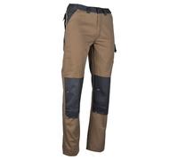 LMA Lebeurre - Pantalon multipoche bicolore multipoche - FORGERON - Chataigne/Gris sombre
