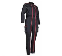 LMA Workwear 4114 Colline Combinaison bicolore pour femme Taille XXL Gris/noir