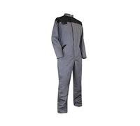 LMA Workwear Combinaison bicolore 4098 SEIGLE avec fermeture simple, taille M, gris/noir