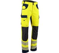 LMA Workwear LCA20414 Défense Pantalon Haute visibilité LMA Poches Genoux Jaune Fluo/Marine-1667 T46, 52
