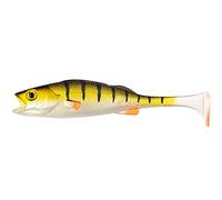LMAB KØFI Perch Shad - Tout Tailles et Couleurs - leurre Souple - 7, 11, 14, 18 & 23 cm, leurre Peche, shad leurre Souple, leurre carnassier (14 cm, Real Perch)