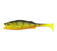 LMAB KØFI Perch Shad - Tout Tailles et Couleurs - leurre Souple - 7, 11, 14, 18 & 23 cm, leurre Peche, shad leurre Souple, leurre carnassier (18 cm, Natural Perch)