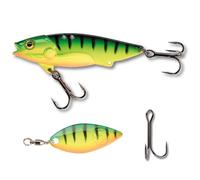LMAB Techno Vibe - Appât Vibrant - 3 Tailles, Cigale, Blade Bait, Lipless Crankbait, leurre de pêche pour la pêche au Poisson prédateur, Sandre et Perche, cigales, Feuille Spinner (15 g | 5,8 cm,
