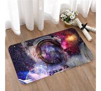 LMaFCaIGU Tapis de Porte Paillasson Interieur et Extérieur Antidérapant Absorbant, Éléments de Fond Abstraits de Galaxies et de nébuleuses de Cette Image fournis par la NASA,40x60cm