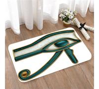 LMaFCaIGU Tapis de Porte Paillasson Interieur et Extérieur Antidérapant Absorbant,Illustration du Symbole de l'œil d'Horus dans l'Égypte Antique,40x60cm