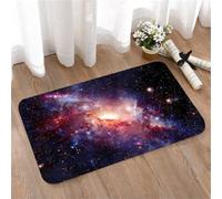 LMaFCaIGU Tapis de Porte Paillasson Interieur et Extérieur Antidérapant Absorbant, Nébuleuses et Galaxies Spirales dans l'espace Éléments de Cette Image fournis par la NASA,40x60cm