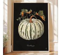 LMAIWANG Affiches et impressions de citrouilles intéressantes, décoration murale d'automne, affiche de festival, peinture classique de citrouille, salon (70x100cm/sans cadre)