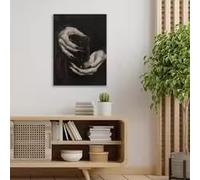 LMAIWANG Tableau sur toile « La musique, c'est le son des sentiments », affiches et impressions d'art mural pour salon et chambre (60 x 90 cm, sans cadre)