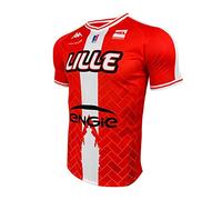 LMBC Lille Maillot Officiel Extérieur 2019-2020 Maillot de Basketball Rouge FR: 3XL (Taille Fabricant: 3XL)