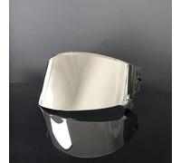 LMBN Moto Visière de casque de moto, lentille en polycarbonate for modèle Race R Pro GP, visière de remplacement fumée foncée for Shark Race-R Pro GP(Revo Silver)