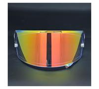 LMBN Moto Visière for casque HJC RPHA 1N RPHA1N HJ-35 - Protection solaire for moto - Design élégant(Revo Red)